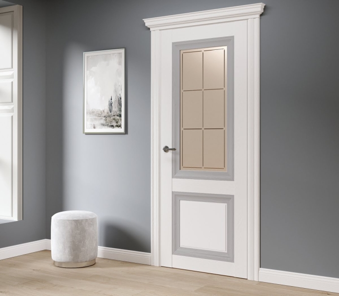 Белый плинтус в интерьере