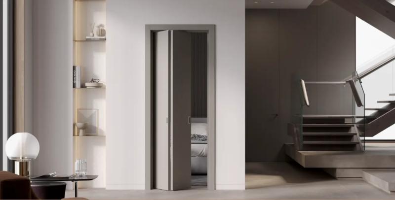 Экономим пространство: раздвижные и складывающиеся межкомнатные двери