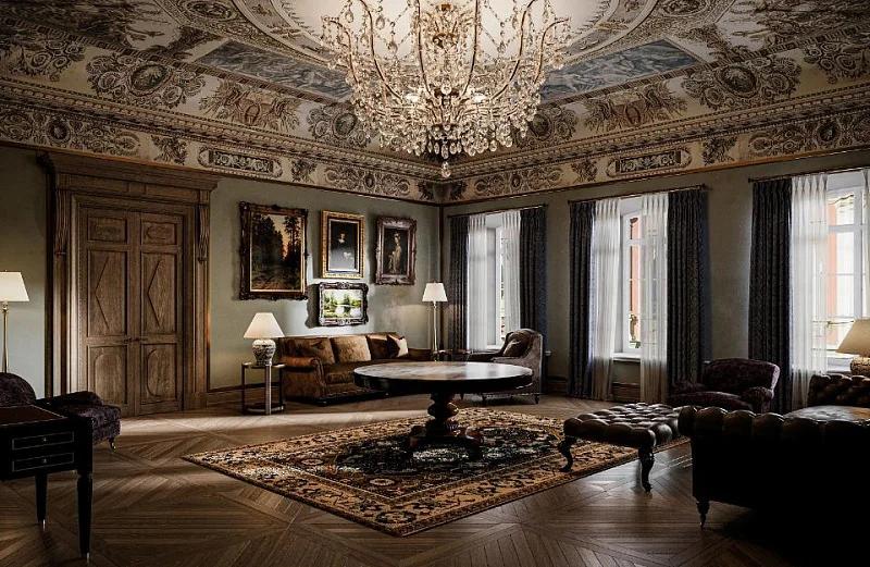 В Петербурге отреставрировали трехсотлетний особняк под клубный дом