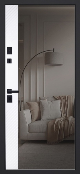 Когда зеркало встречает сталь: новая дверь уже впечатляет рынки